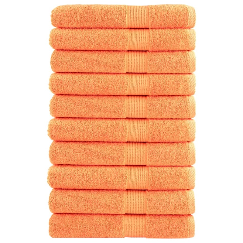 Serviettes de sauna de qualit suprieure SOLUND 10 pcs orange