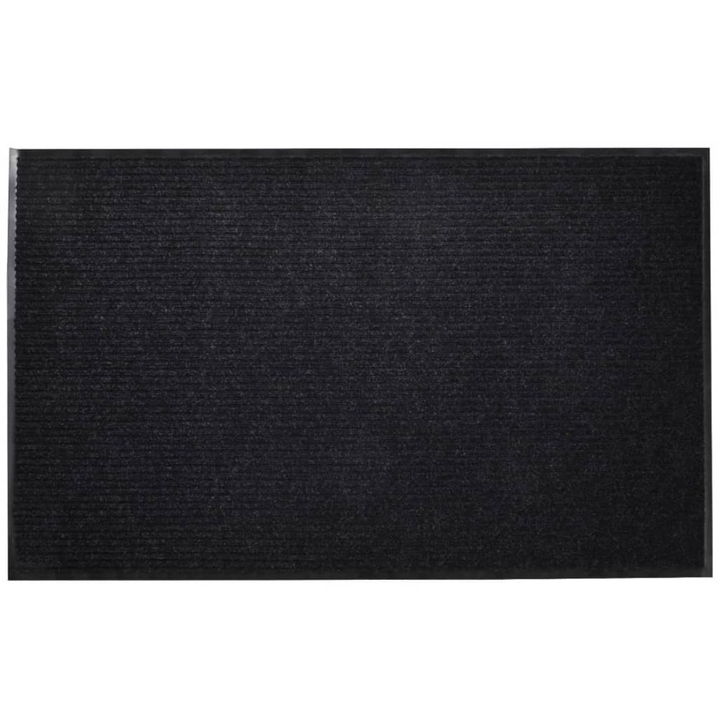 Tapis d'entre Noir PVC 90 x 120 cm