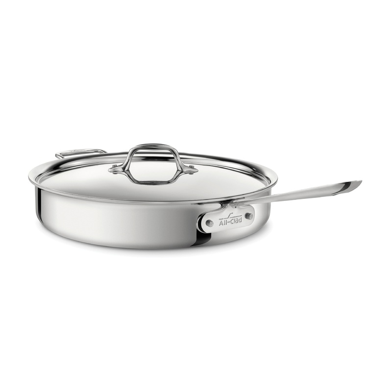 Saut Pans, Stainless Steel