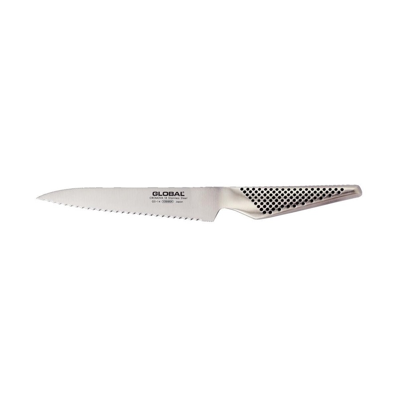 Serrated Utility Knife, 6"