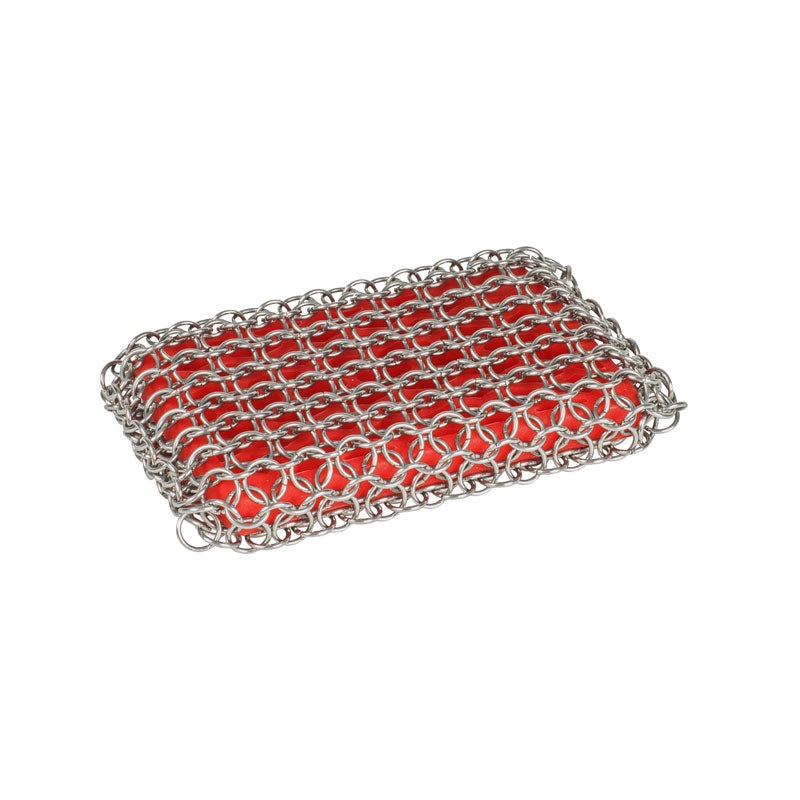 Silicone & Chainmail Scrubbing Pad