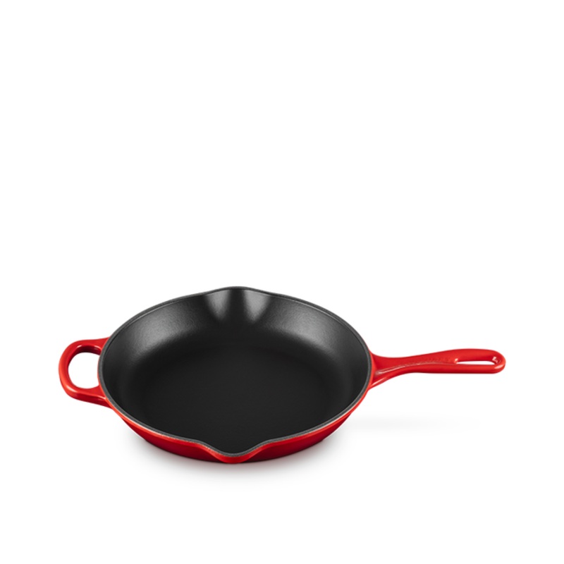 Skillets, Cerise Enameled Cast Iron