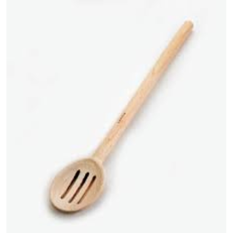 Slotted Wood Spoons