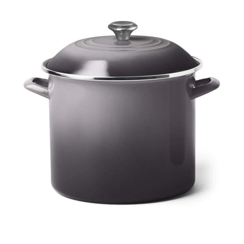 Stock Pot, Enameled Steel Oyster