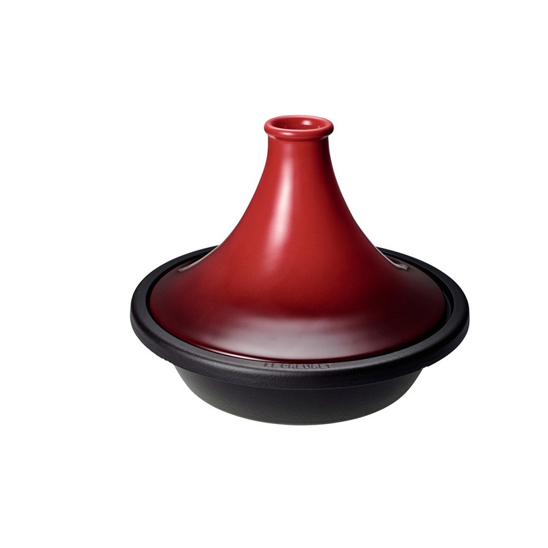 Tagine, Cerise Enameled Cast Iron