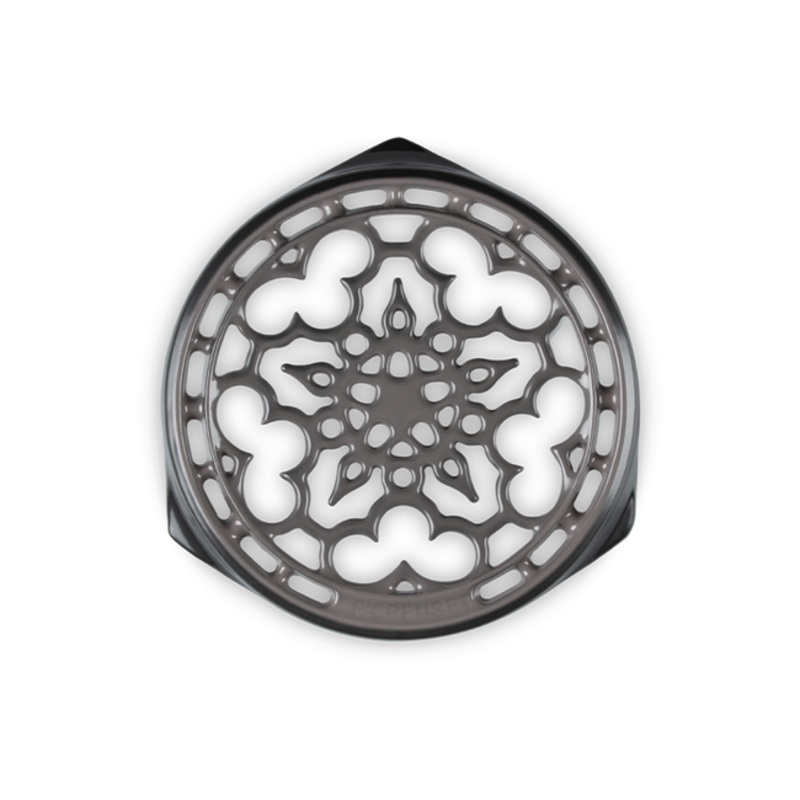 Trivet, Oyster Enameled Cast Iron