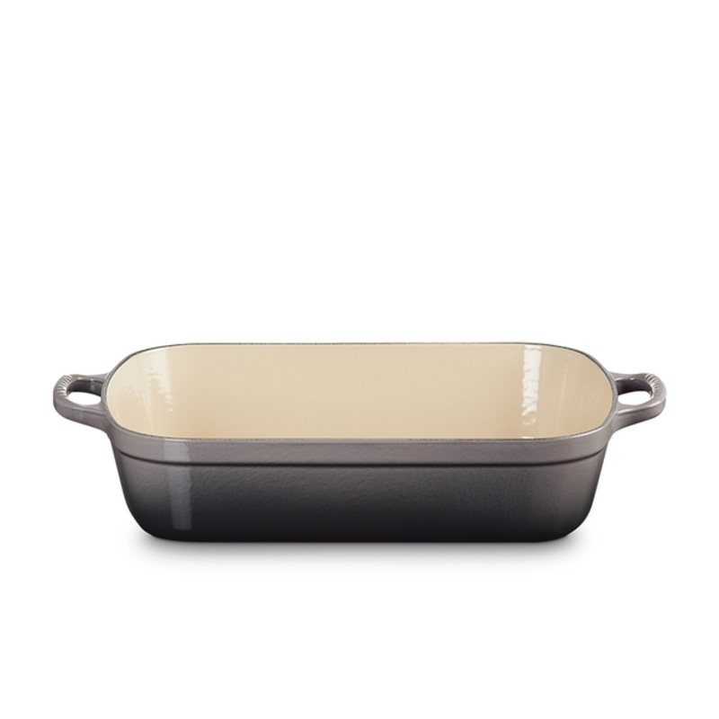 Roaster, Oyster Enameled Cast Iron