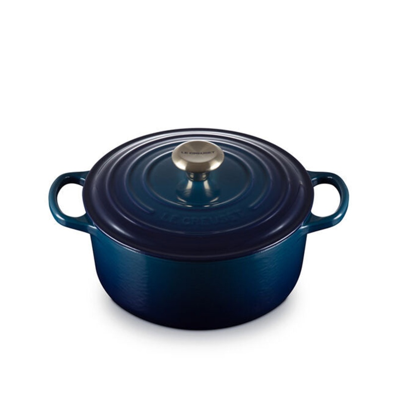 Round Dutch Ovens, Agave Enameled Cast Iron