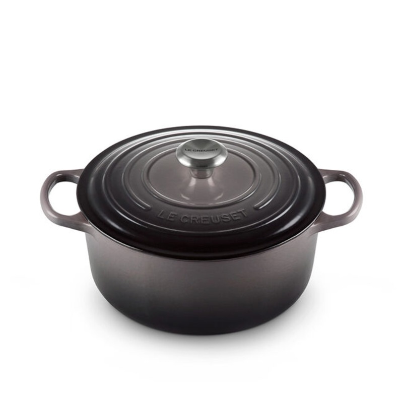 Round Dutch Ovens, Oyster Enameled Cast Iron