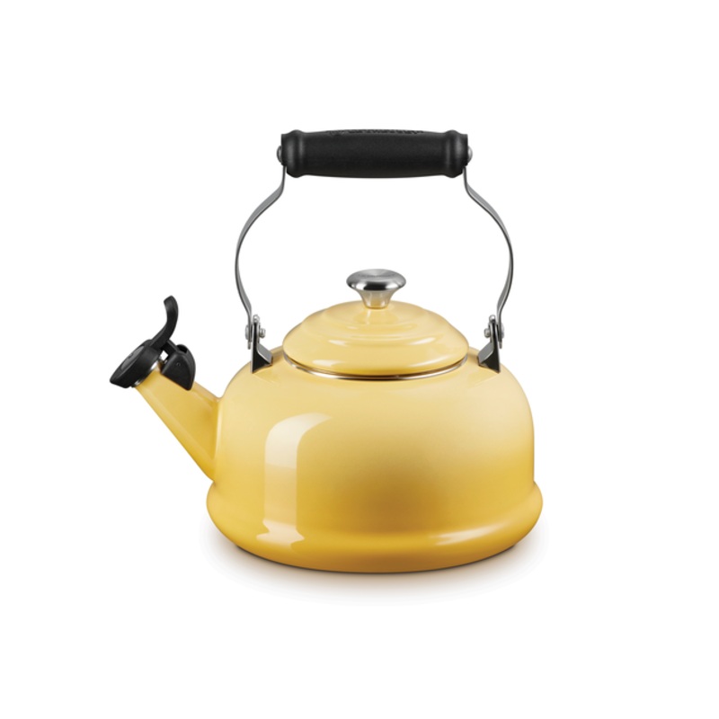 Kettle, Enameled Steel Camomille