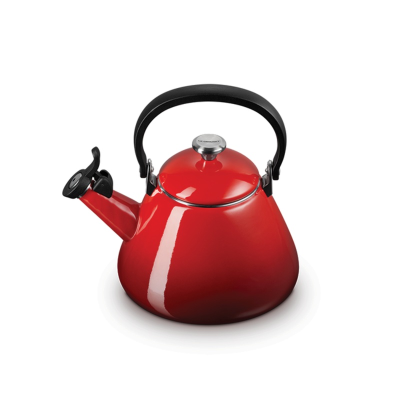 Kone Kettle, Enameled Steel Cerise