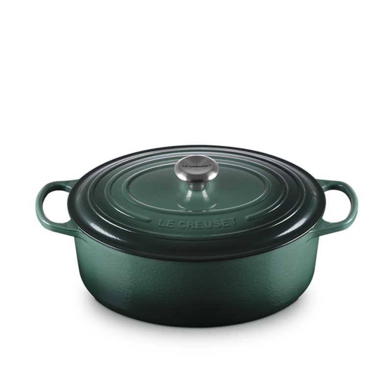 Oval Dutch Ovens, Artichaut Enameled Cast Iron