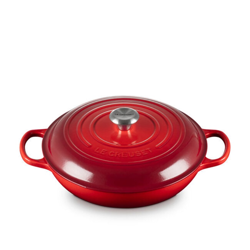 Braisers, Cerise Enameled Cast Iron