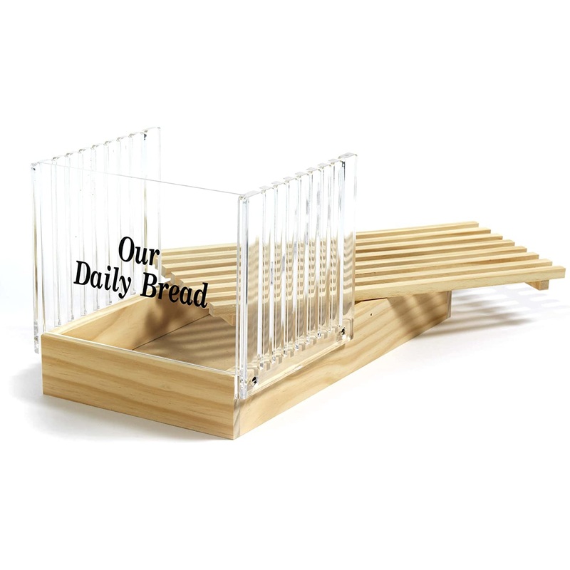 Bread Slicer with Crumb Catcher