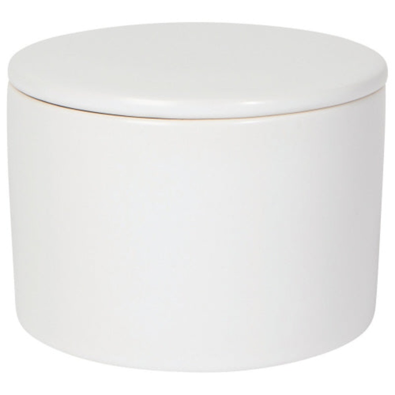 Butter Crock, Matte White
