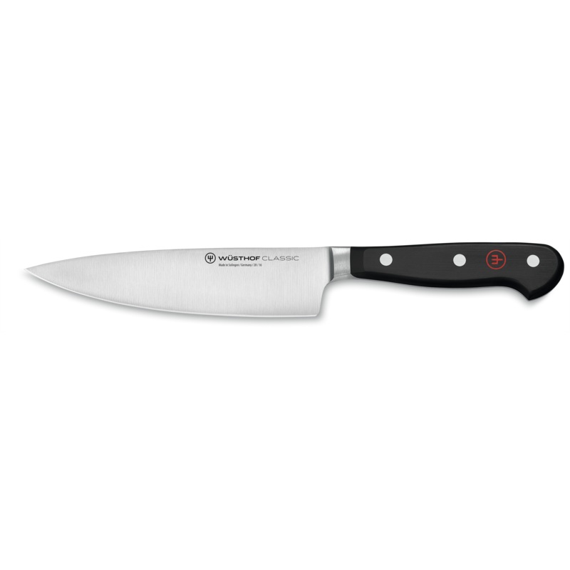 Chef Knife with Half Bolster, 6"