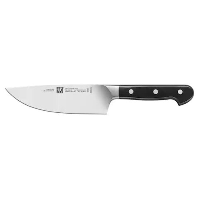 Chef Knife with Wide Blade, 6"