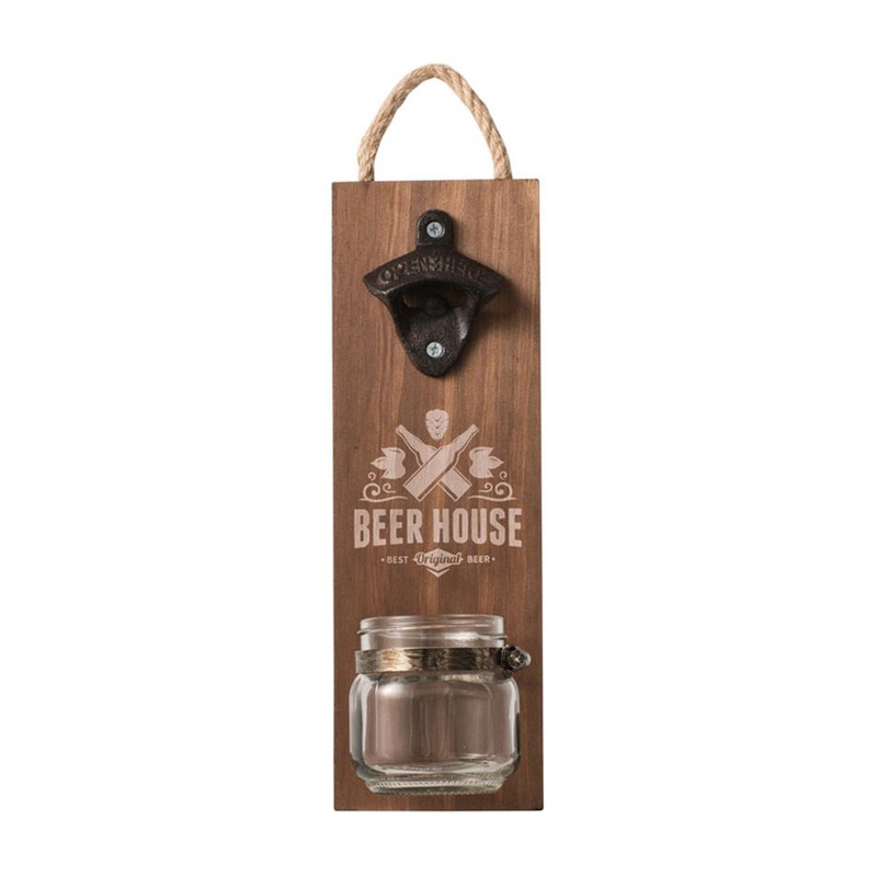 Avanti Bottle Opener With Jar Cap Catcher 15087