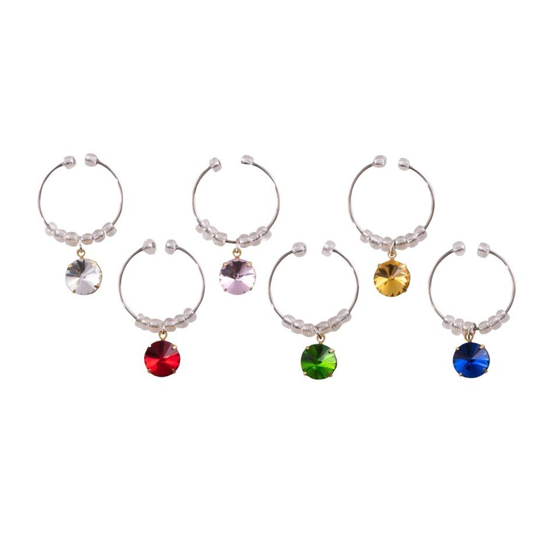 Avanti Wine Charms - Gem Stones 15120