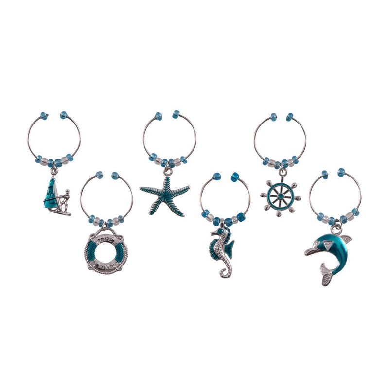 Avanti Wine Charms - Nautical 15249