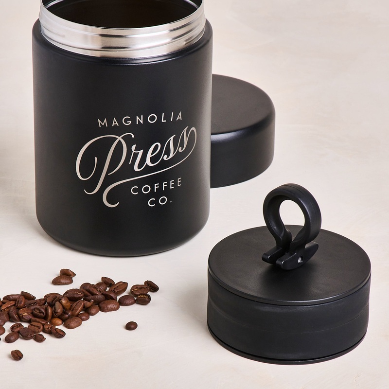 Press Coffee Canister