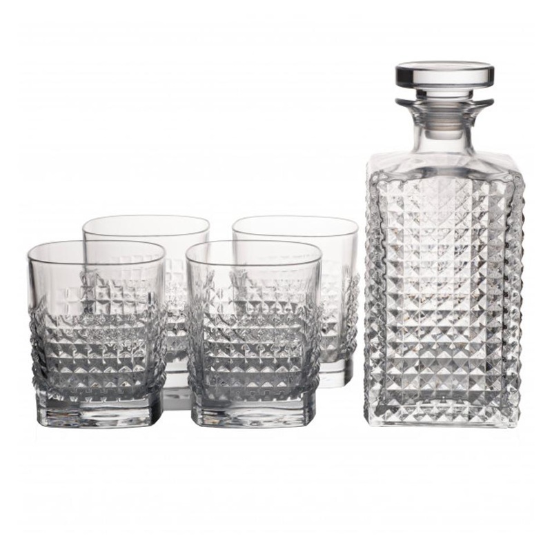 Luigi Bormioli Elixir  Whisky  Set - 5 Piece 200478