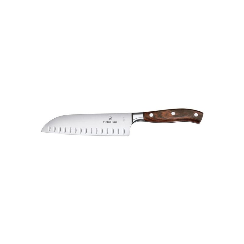 Victorinox Grand Matre Santoku Knife, 17Cm, Wood 7.7320.17G
