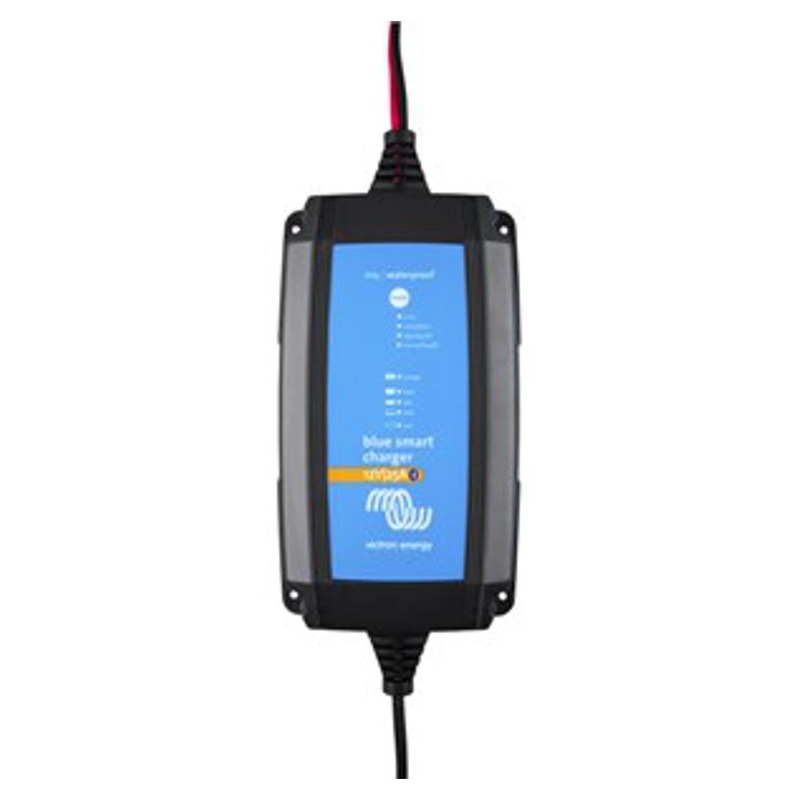 Professional Ip65 Blue Smart Charger 12V 25A With Bluetooth And Dc Connector