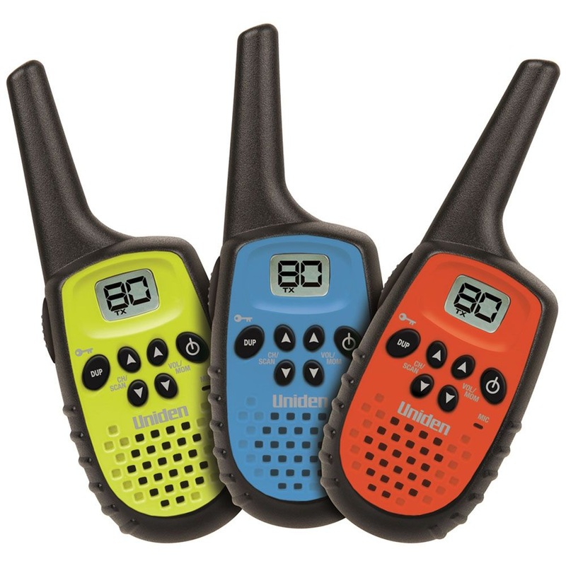 Uniden Mini Compact UHF Handheld Radios 3 Pack