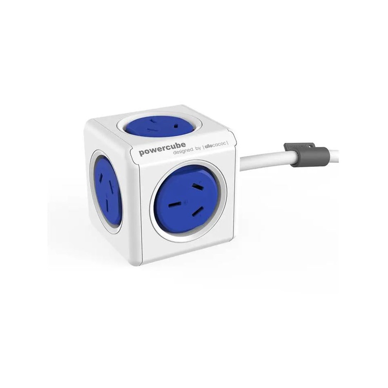 ALLOCACOC POWERCUBE Extended Red-5 Outlets, 1.5M