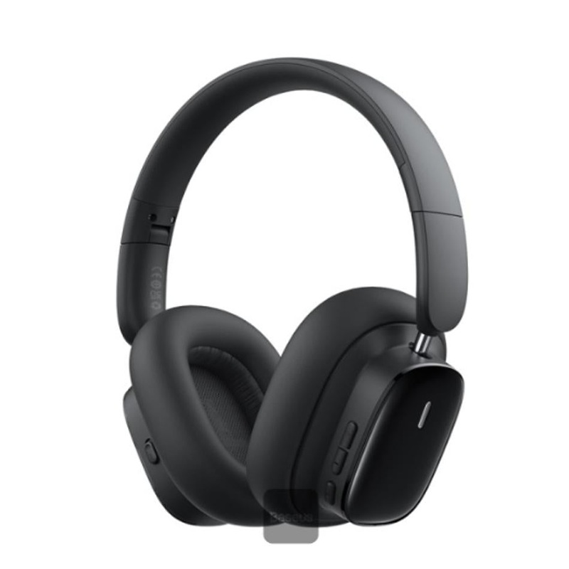 Baseus Bowie H1i Noise-Cancellation Wireless Headphones Cluster Black