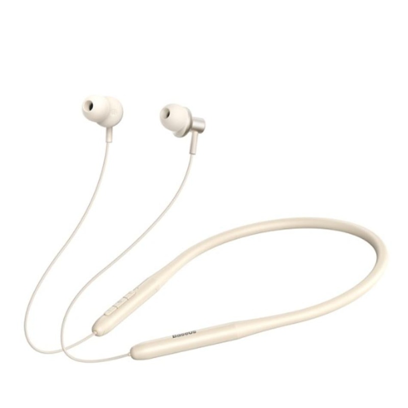 Baseus Bowie P1 Neckband Wireless Earphones Stellar White