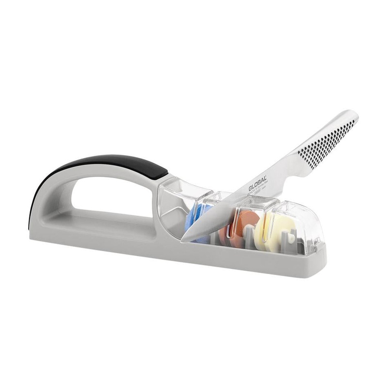Global Minosharp 3 Stage Ceramic Water Sharpener 79726
