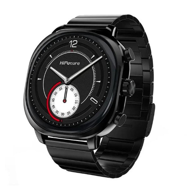 HiFuture FutureFit AIX Stainless smartwatch Black