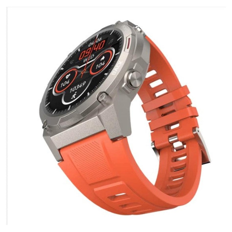 HiFuture FutureGo MIX2 outdoor bluetooth calling smartwatch, 1.43 " AMOLED Display, Orange