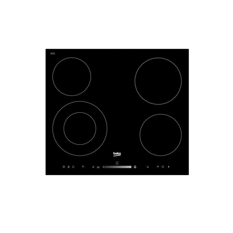 Beko Built-In Cooktop (Vitroceramic, 60 cm) HIC64502T