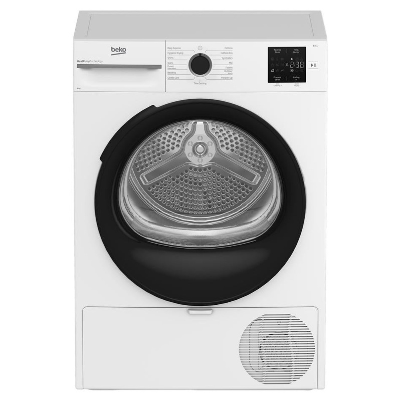 Beko Tumble Dryer (Heat Pump, 8 kg) BDPB8010W