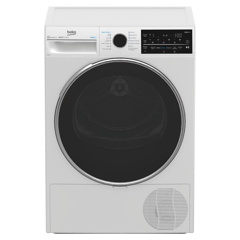 Beko Tumble Dryer (hybrid/Rapidry, 10 kg) BDPB104HW