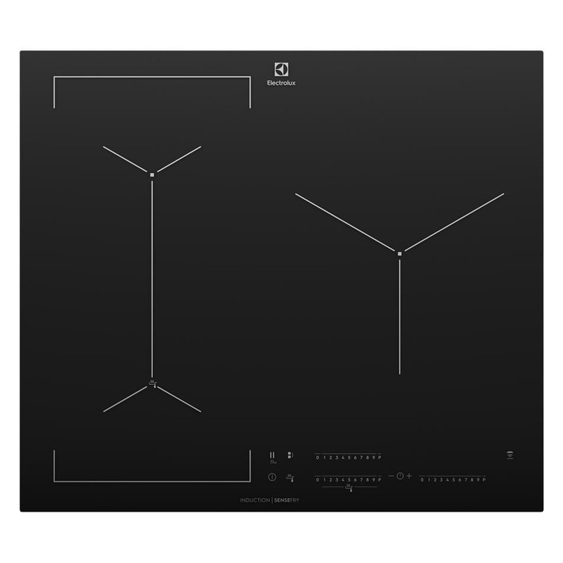 Electrolux 60cm 3 Zone Induction Cooktop with SenseFry EHI635BF