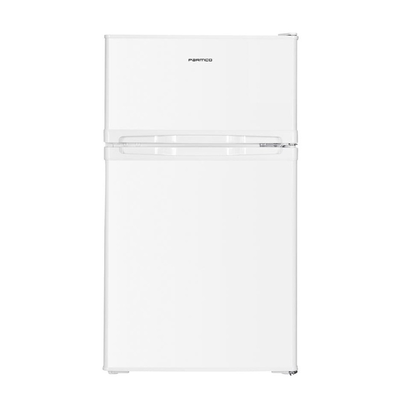 Parmco 85L Under Bench Fridge Freezer, White FR85WUBFF