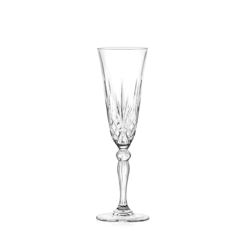 RCR Melodia Flute Glass 160ml - Set 6 256000