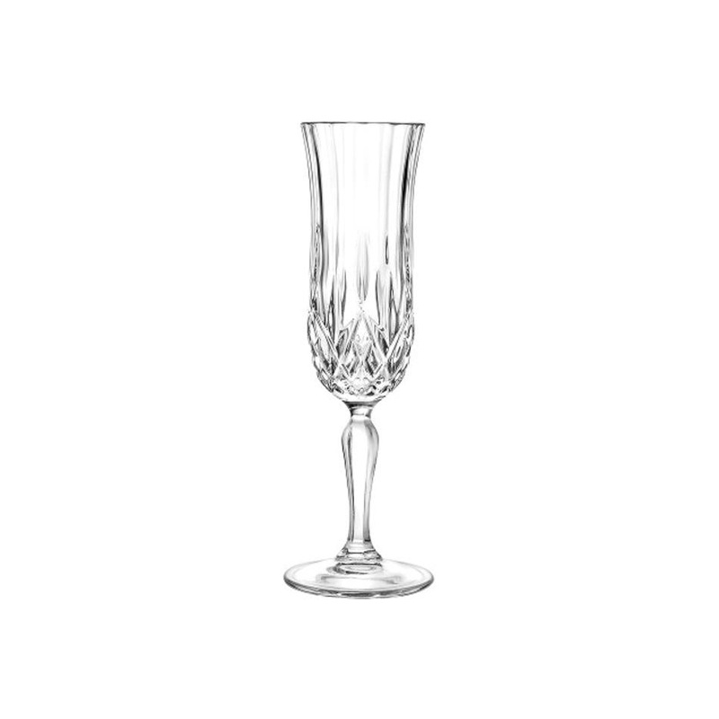 RCR Opera Flute Glass 130ml - Set 6 256090