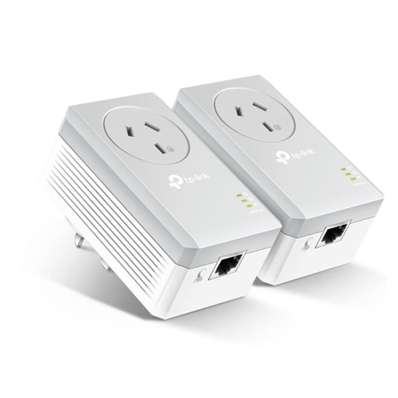 Tp-Link Tl-Pa4010Pkit Av600 Powerline Adapter With Ac Pass Through Starter Kit TP5050