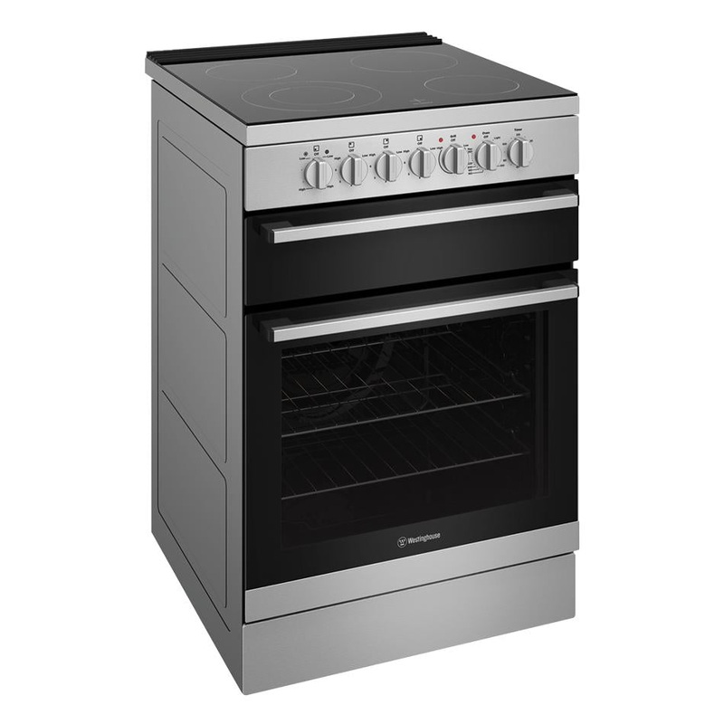 Westinghouse 60cm Stainless Steel Electric Freestanding Oven WFE642SCB