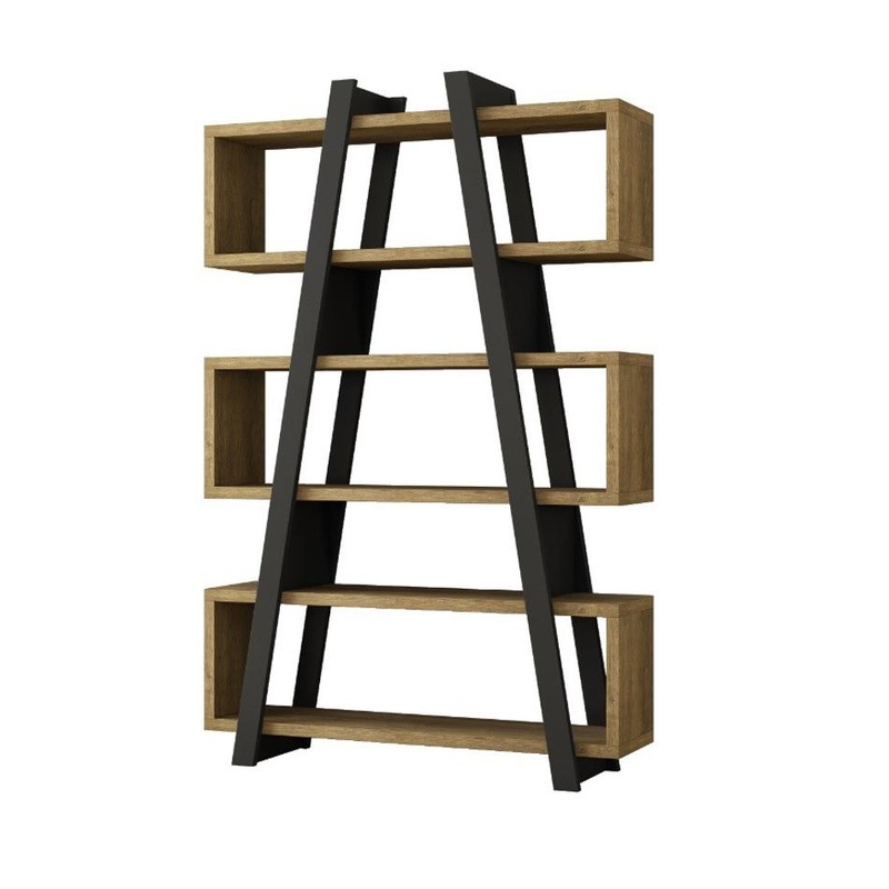 Criterion Banksia A Frame Bookcase - Dark Oak BANKSIABC1200DO