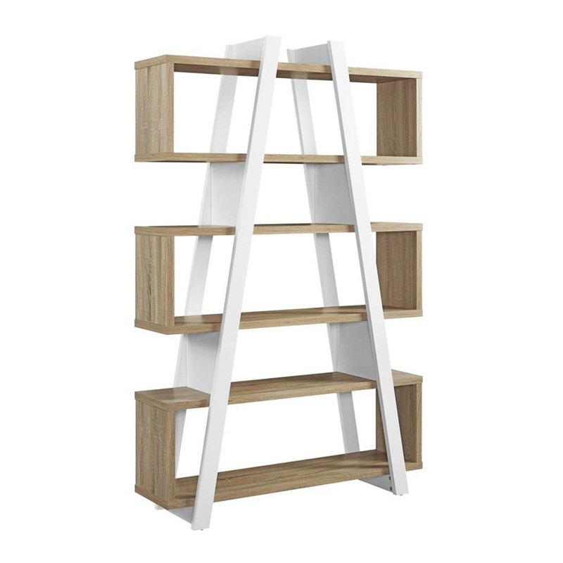 Criterion Banksia A Frame Bookcase - Oak BANKSIABC1200OAK