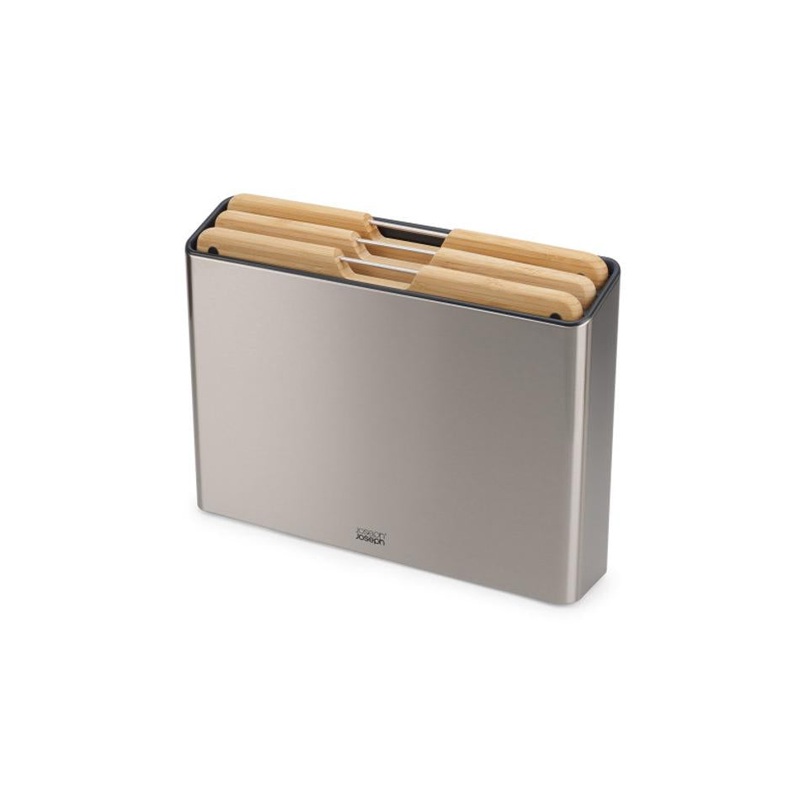 Joseph Joseph Folio Steel Bamboo 3 Piece Board Set 60229