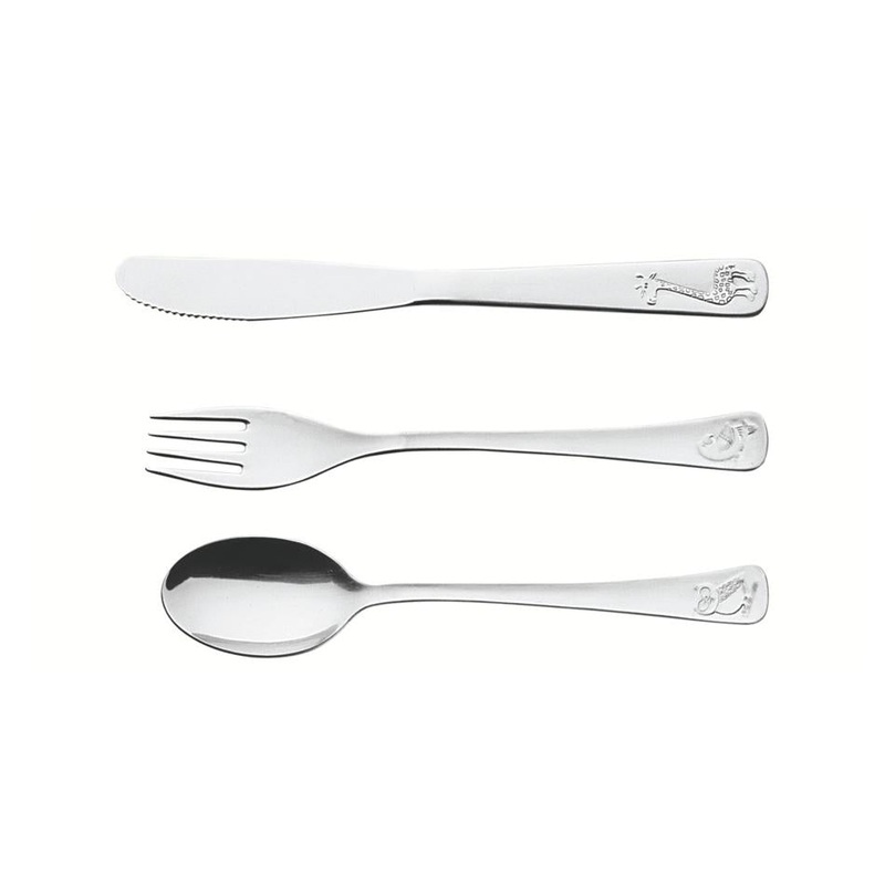 Tramontina Baby Friends Childrens Cutlery 3 Piece Set 66970020
