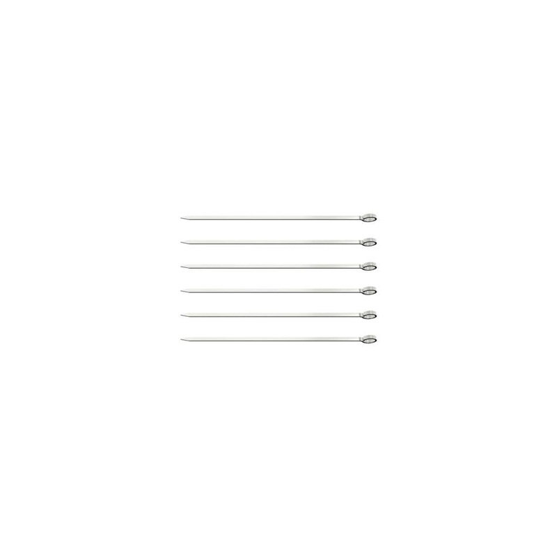 Tramontina Churrasco Skewer 20cm 6 Piece Set 26499002
