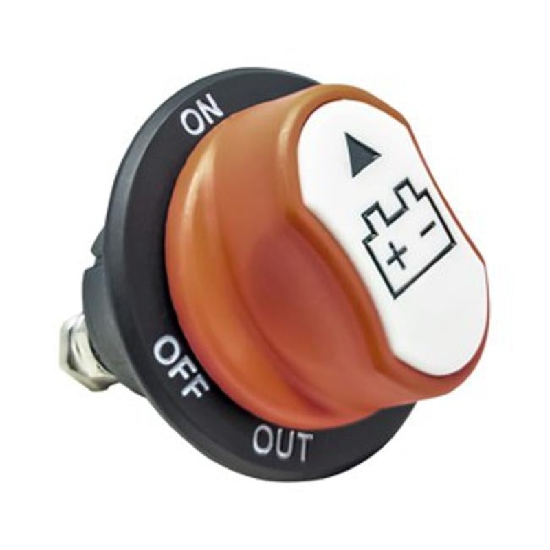100A Panel Mount Battery Isolator Switch With Removable Key